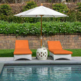 Sunbrella Canvas Tangerine 5406-0000 Elements Collection Upholstery Fabric