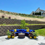 Sunbrella Canvas True Blue 5499-0000 Elements Collection Upholstery Fabric