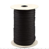 Sunbrella Centerfold Marine Binding 7/8 Inch x 200 yards 1810 Black