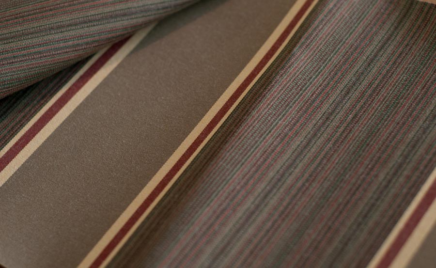 Sunbrella Eastridge Cocoa 4994-0000 46-Inch Stripes Awning / Shade Fabric