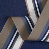 Sunbrella Emblem Navy 4898-0000 46-Inch Stripes Mayfield Collection Awning / Shade Fabric