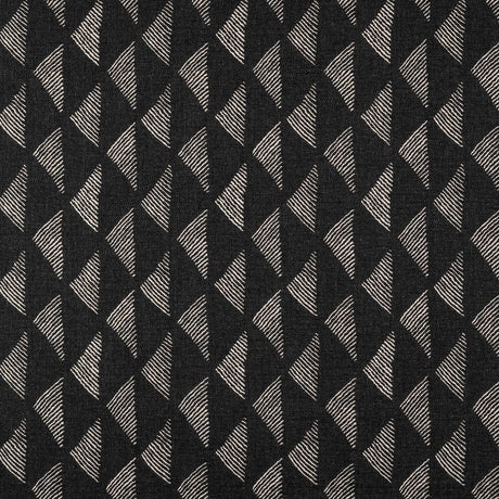 Sunbrella Etched Angles II Char 146470 - 0001 Upholstery Fabric - Outdoor Textiles