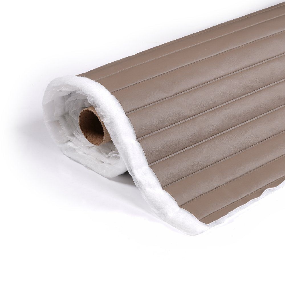 Sunbrella Horizon Capriccio Taupe 10200-0010 Roll-n-Pleat Marine Vinyl Upholstery Fabric