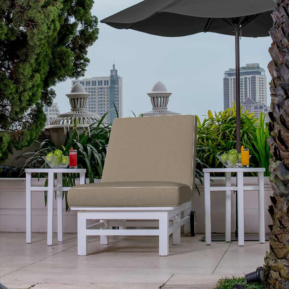 Sunbrella Linen Stone 8319-0000 Elements Collection Upholstery Fabric