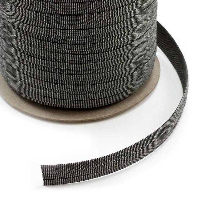 Sunbrella Marine Binding 2ET 3/4 inch x 100 yards 4607 Charcoal Tweed