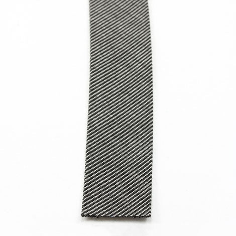 Sunbrella Marine Binding 2ET Bias Cut 1 inch x 100 yards 4607 Charcoal Tweed