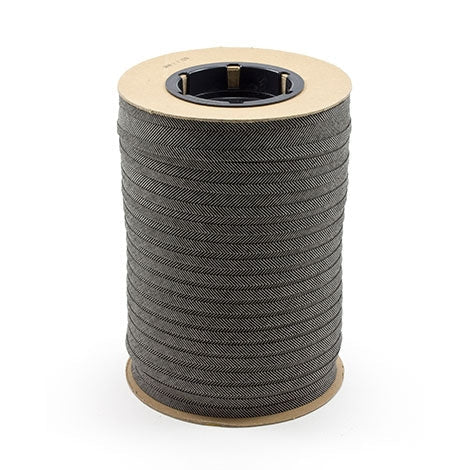 Sunbrella Marine Binding 2ET Bias Cut 1 inch x 100 yards 4607 Charcoal Tweed