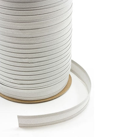 Sunbrella Marine Binding 2ET Bias Cut 1 inch x 100 yards 4651 Silver