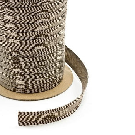 Sunbrella Marine Binding 2ET Bias Cut 1 inch x 100 yards 4655 Linen Tweed