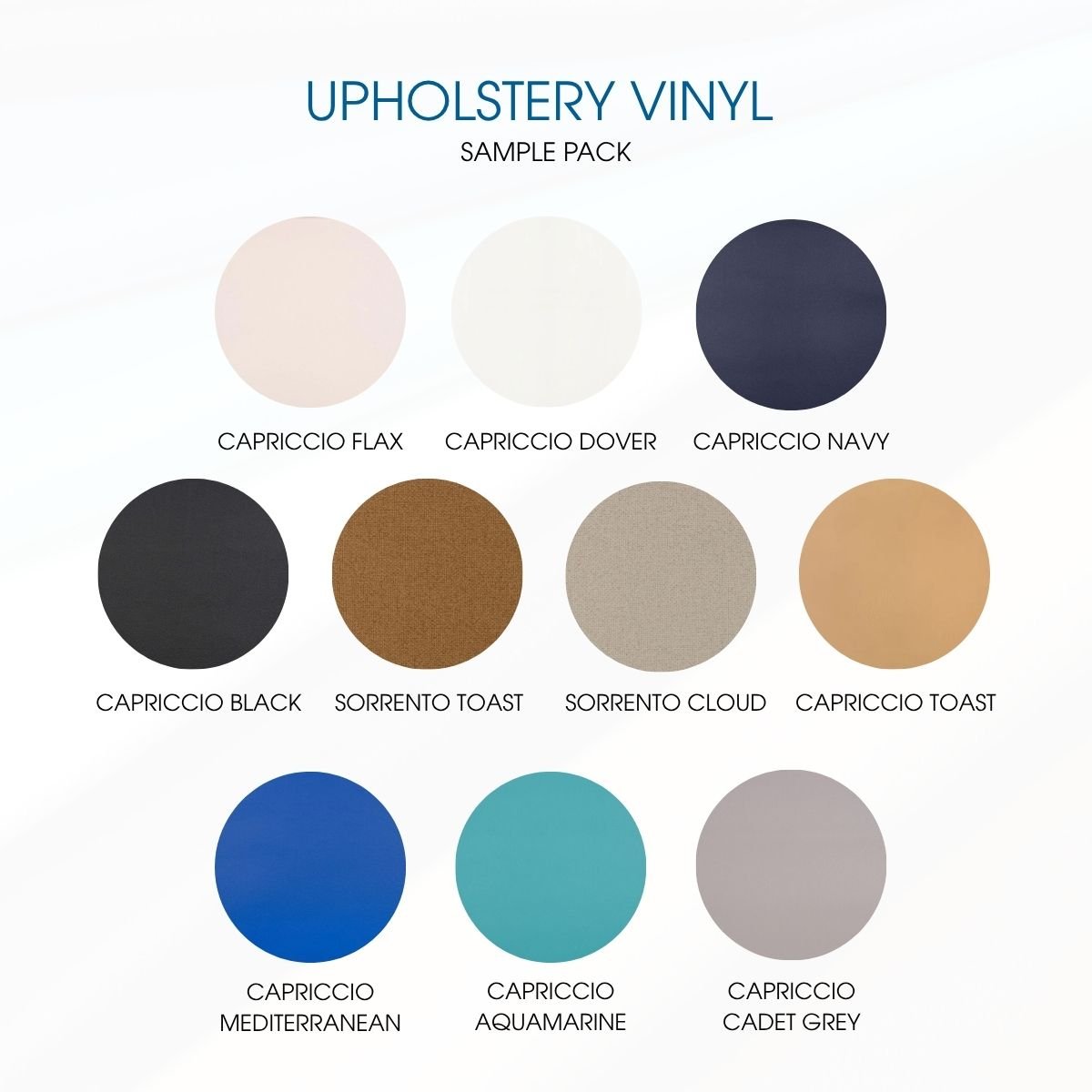 Sunbrella Sample Pack - Classic Vinyls - Outdoor Textiles