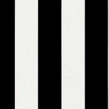 Sunbrella Yacht Stripe Black YAC 3740 European Collection Upholstery Fabric