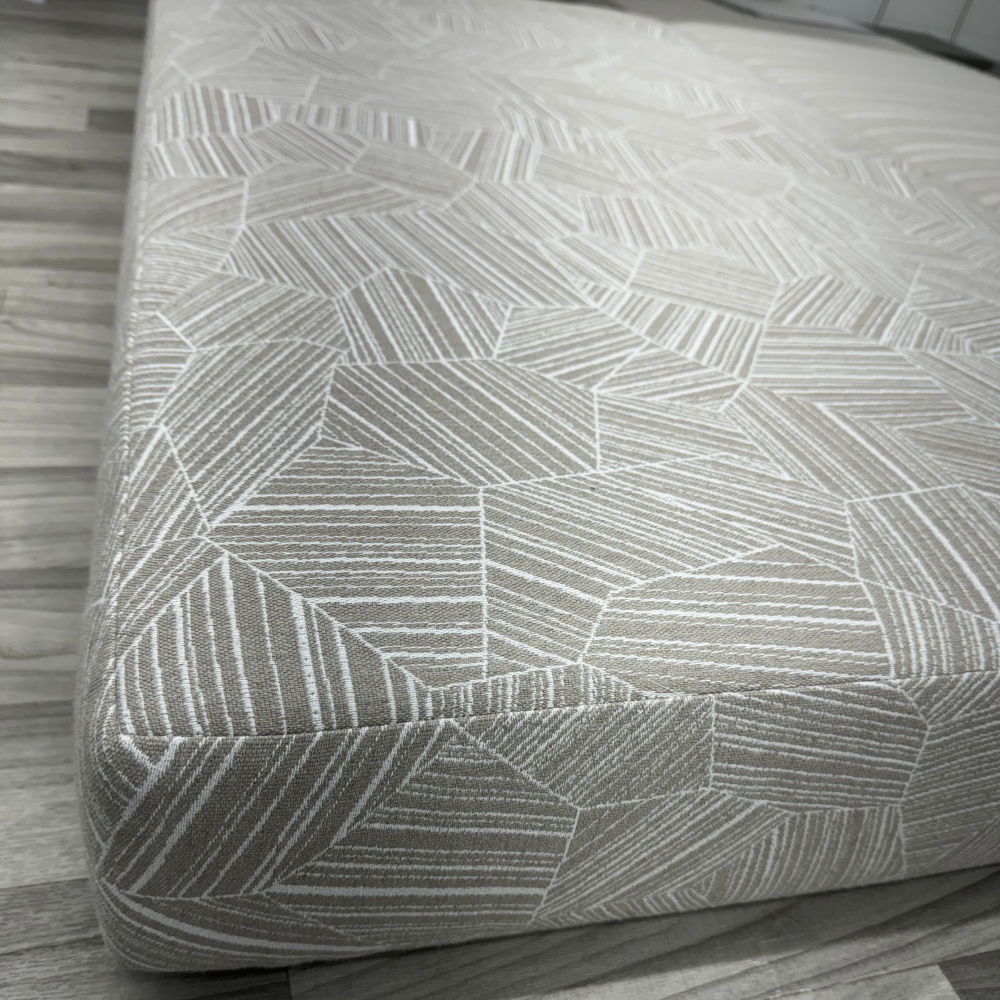 Sunbrella Leaf Structure Cloud 146419-0001 Rockwell Currents Collection Upholstery Fabric
