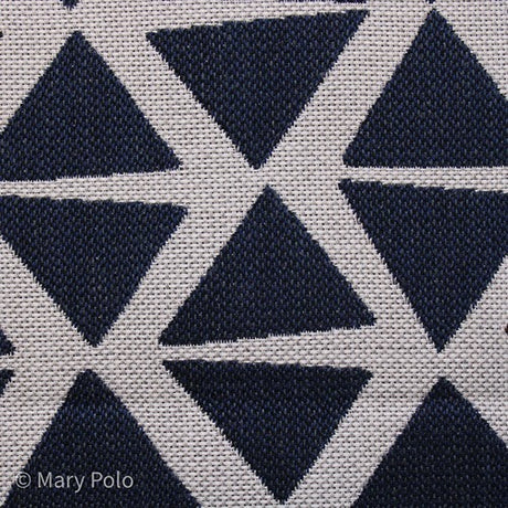Sample of Sunbrella by Magitex Tahiti Midnight Pacific Collection Upholstery Fabric