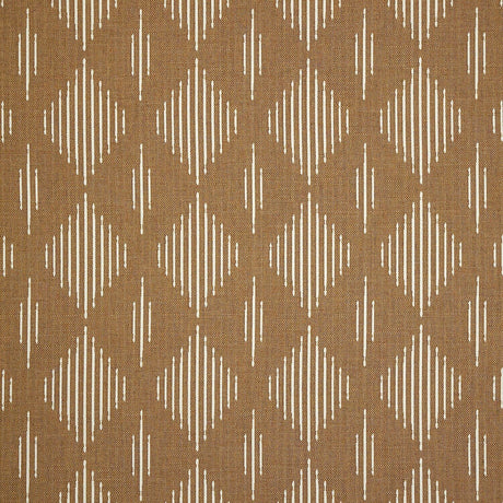 Sample of Sunbrella Spinner Diamond II  Teak 146102-0005 Upholstery Fabric