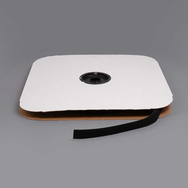 Texacro Nylon Tape Hook #T91 Standard Backing 1 inch Black (50 yard roll)