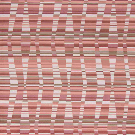 Sample of Bella Dura Thirasia Coral 7380 Upholstery Fabric