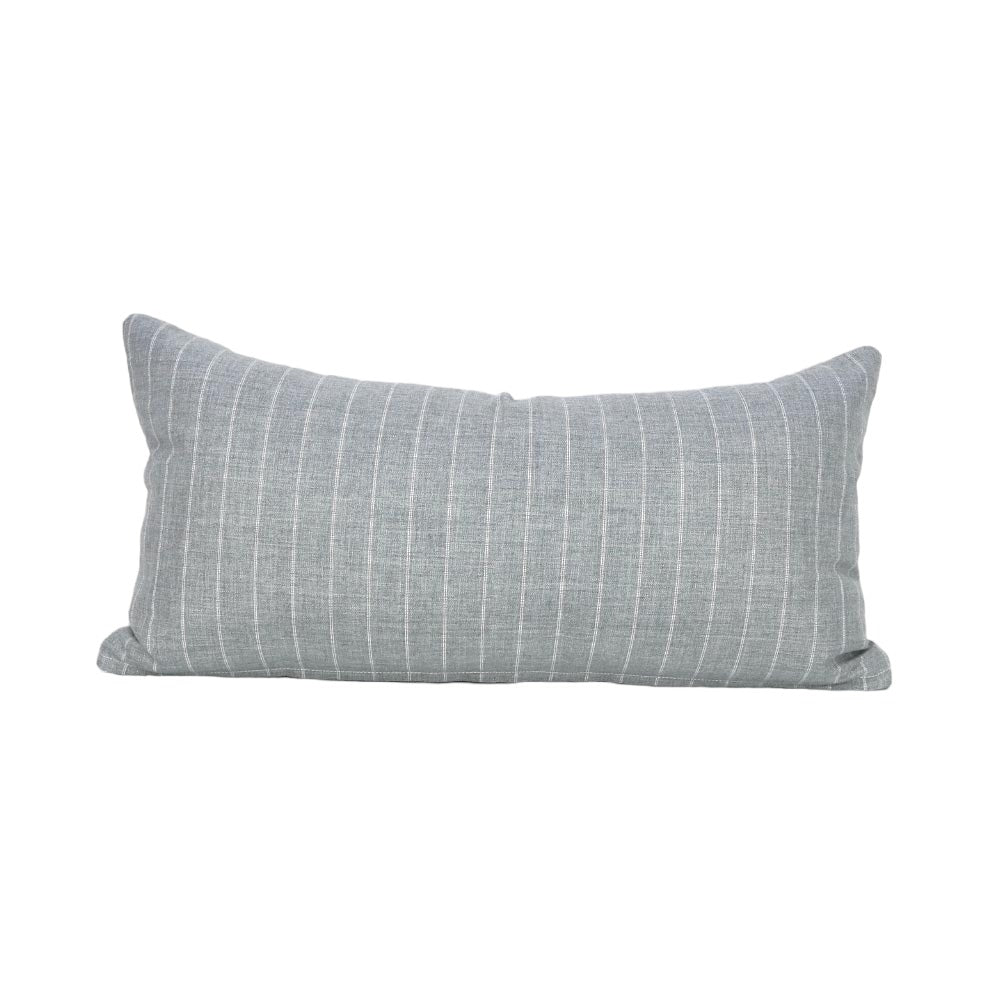 Sunbrella Ticking Fog 40554-0003 Fusion Collection Upholstery Fabric