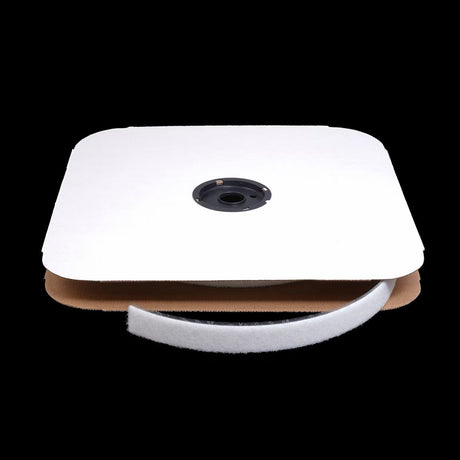 Velcro Brand Polyester Tape Loop #9000 Adhesive Backing 1 Inch White 191001/155238 (25 yard roll)