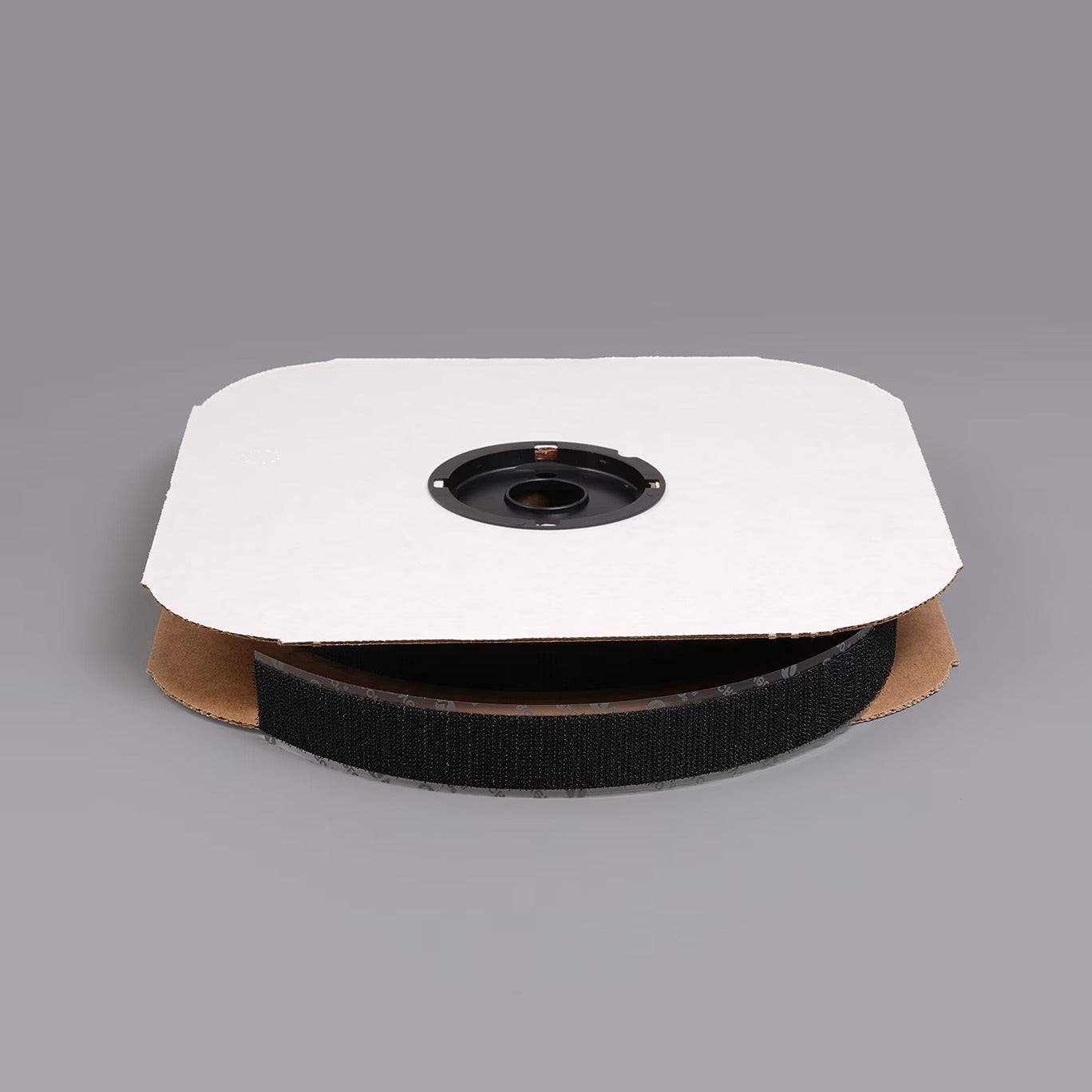 Velcro Brand Polyester Tape Hook #81 Adhesive Backing 1 Inch Black 155334 (25 yard roll)