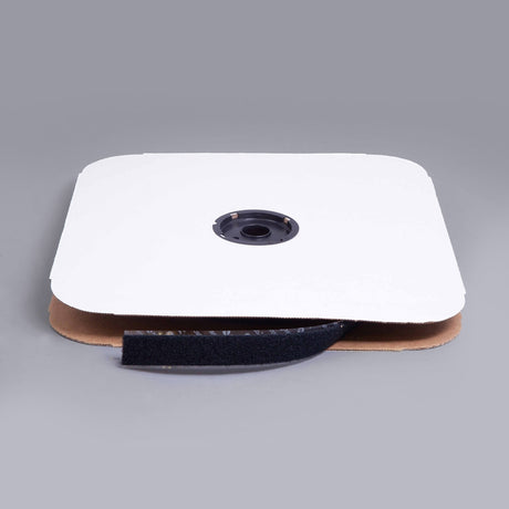 Velcro Brand Polyester Tape Loop #9000 Adhesive Backing 1 Inch Black 155237 (25 yard roll)