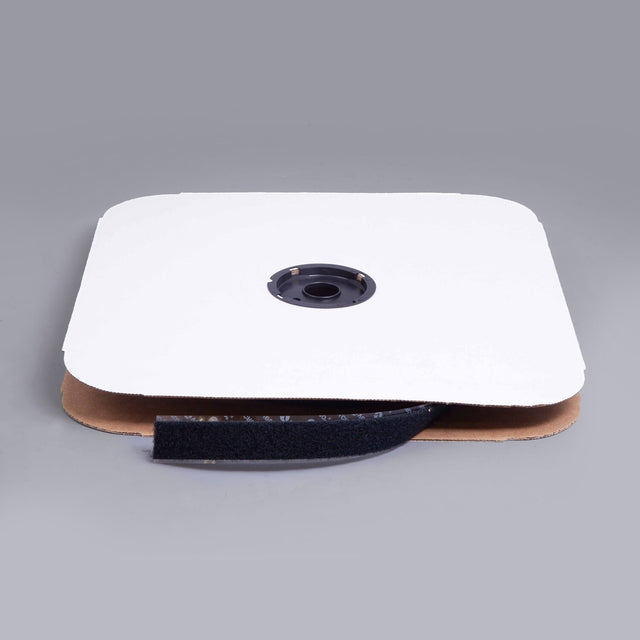 Velcro Brand Polyester Tape Loop #9000 Adhesive Backing 1 Inch Black 155237 (25 yard roll)