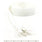 YKK Vislon #10 Separating Zipper AutoLok Double Pull Plastic Slider 108 inch White