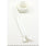 YKK Vislon #10 Separating Zipper AutoLok Double Pull Plastic Slider 54 inch White