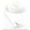 YKK Vislon #10 Separating Zipper AutoLok Double Pull Plastic Slider 78 inch White
