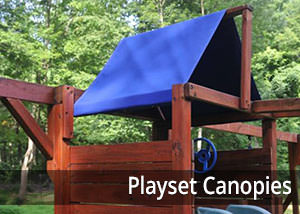 custom Sunbrella playset canopy