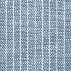 F Schumacher Garter Stripe Sky 76671 Indoor / Outdoor Linen Collection Upholstery Fabric