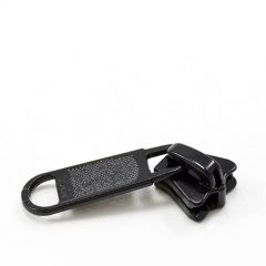 YKK Vislon #5 Metal Sliders 5VSDFL Non-Locking Long Single Pull Tab Black