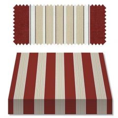 Recacril Fantasia Stripes Llivia R-874 Design Line Collection 47-inch Awning Fabric