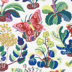 F Schumacher Exotic Butterfly Spring 177980 Indoor / Outdoor Prints and Wovens Collection Upholstery Fabric