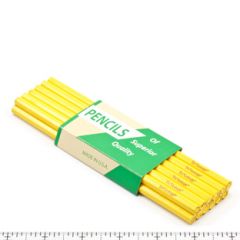 Patio Lane Fabric Marking Pencils Yellow Lead 72 per pack