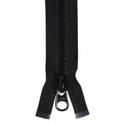 YKK Vislon #10 Zipper 42 inch - Black