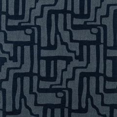 Sunbrella Escher Indigo 146225-0003 Fusion Collection Upholstery Fabric