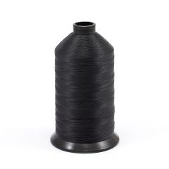 Coats Polymatic Anti-Wick / Drip-Stop Bonded Monocord Dacron Thread Size 125 Black