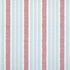 Thibaut Topsail Stripe Blue and Red W73514 Landmark Collection Upholstery Fabric