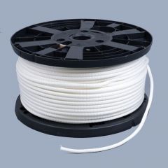 Neobraid Polyester Cord #8 - 1/4 inch by 500 feet White