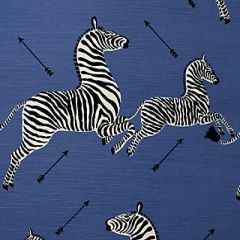 Scalamandre Zebras - Outdoor Denim SC 000536378 Zebras Collection Contract Upholstery Fabric