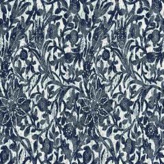 Scalamandre Bali Floral Ultramarine SC 000627195 Isola Collection Contract Upholstery Fabric