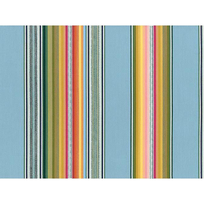 Multicolor Zipper Stripe Upholstery Fabric 54 