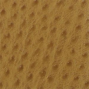 Brown Faux Leather Ostrich Vinyl Upholstery Fabric | 54 Wide | By the Yard