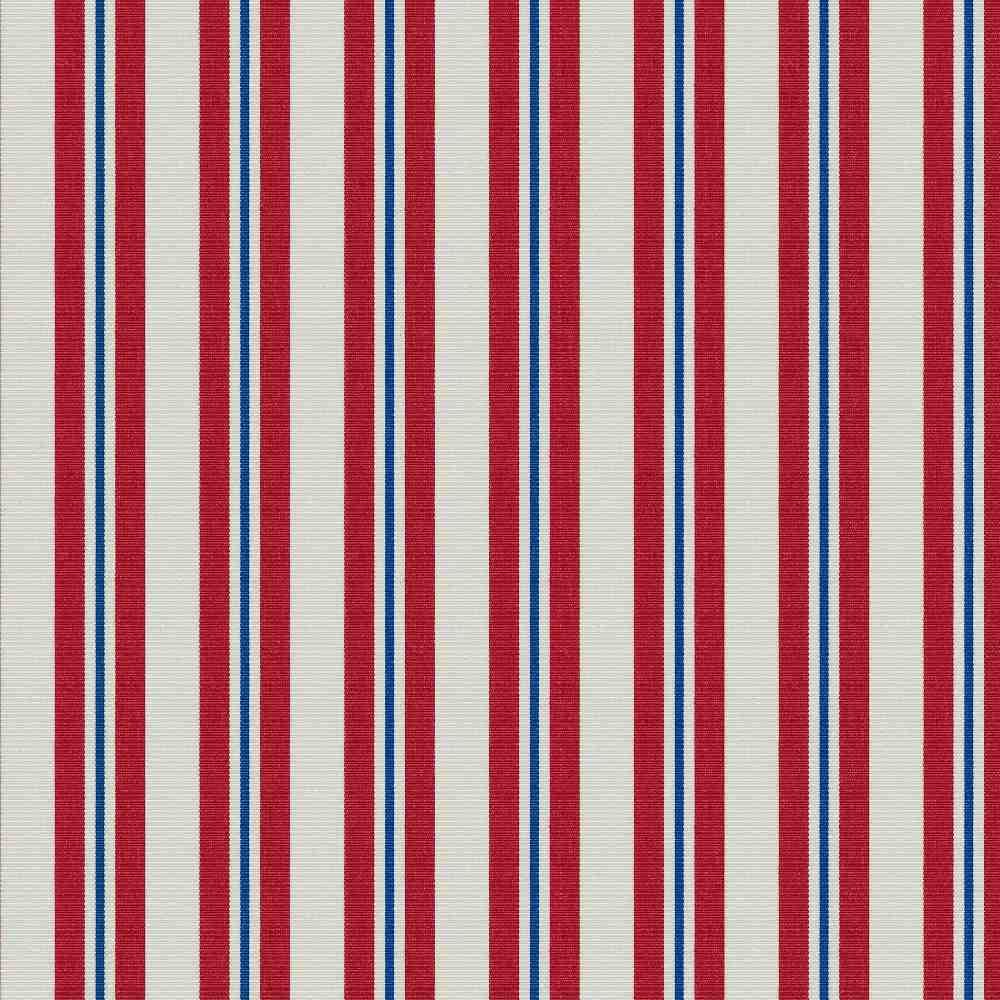 Buy Ralph Lauren Neptune Stripe Admiral Red LFY50510F Upholstery Fabric