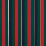 Sunbrella Captain Navy / Green / Yellow / Red Regimental 4901-0000 46-Inch Awning / Marine Fabric