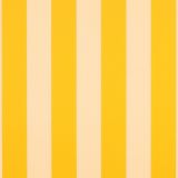 Sunbrella Beaufort Yellow / White 6 Bar 5702-0000 46-Inch Awning / Marine Fabric